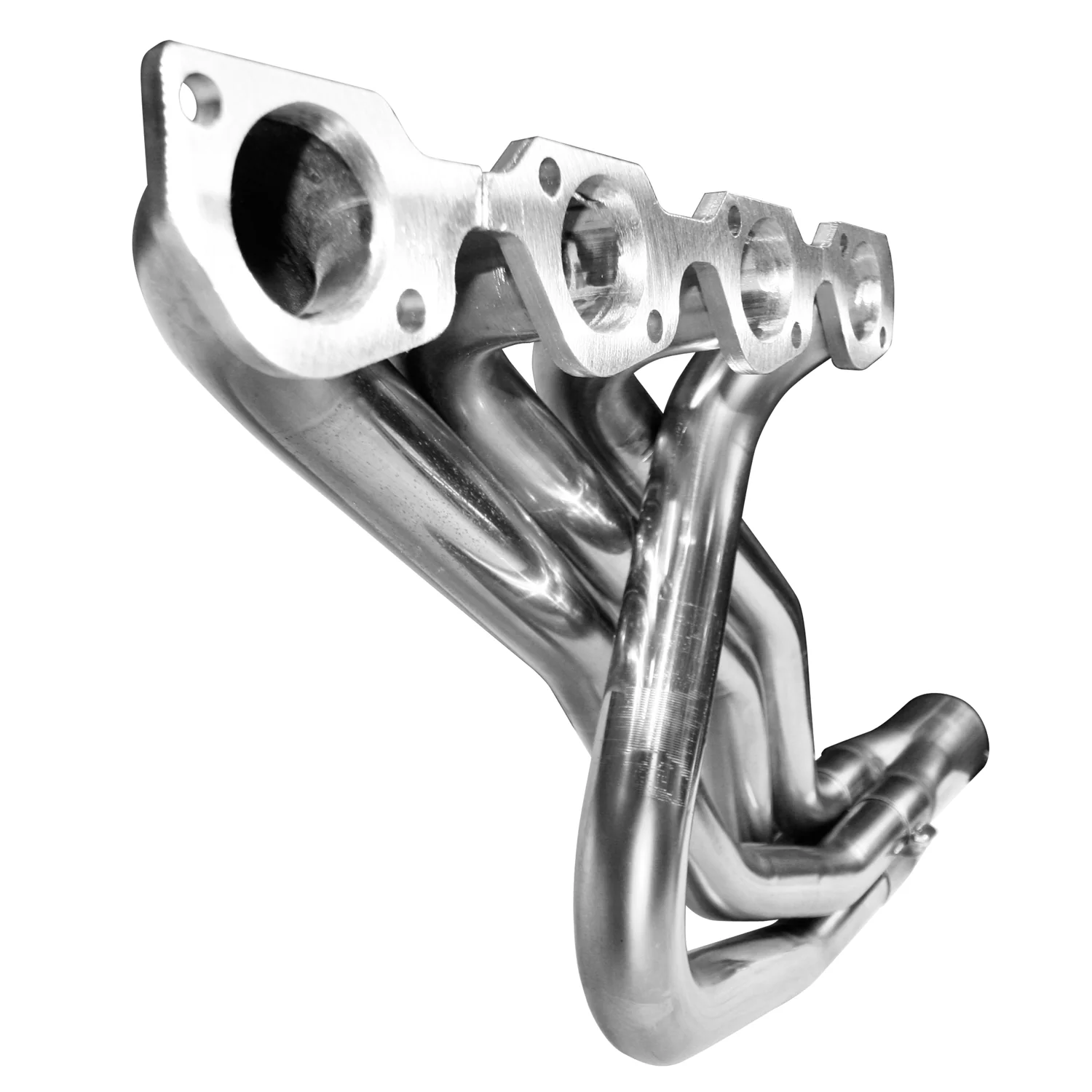 1-7/8" Stainless Headers with Adapter Plate Kit. 302 SBF in a Fox Body. - Image 4
