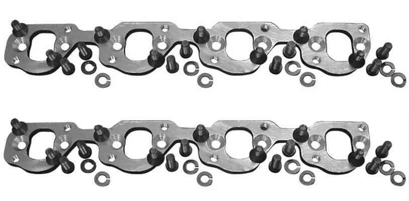 1-7/8" Stainless Headers with Adapter Plate Kit. 302 SBF in a Fox Body. - Image 9