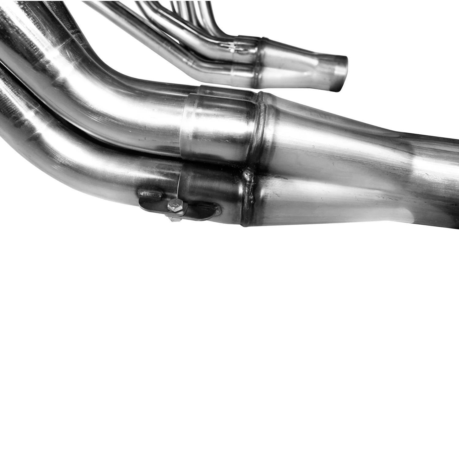 1-7/8" x 3" Stainless Headers. 3" Inline Bolt Pattern.  302 SBF in a Fox Body. - Image 2