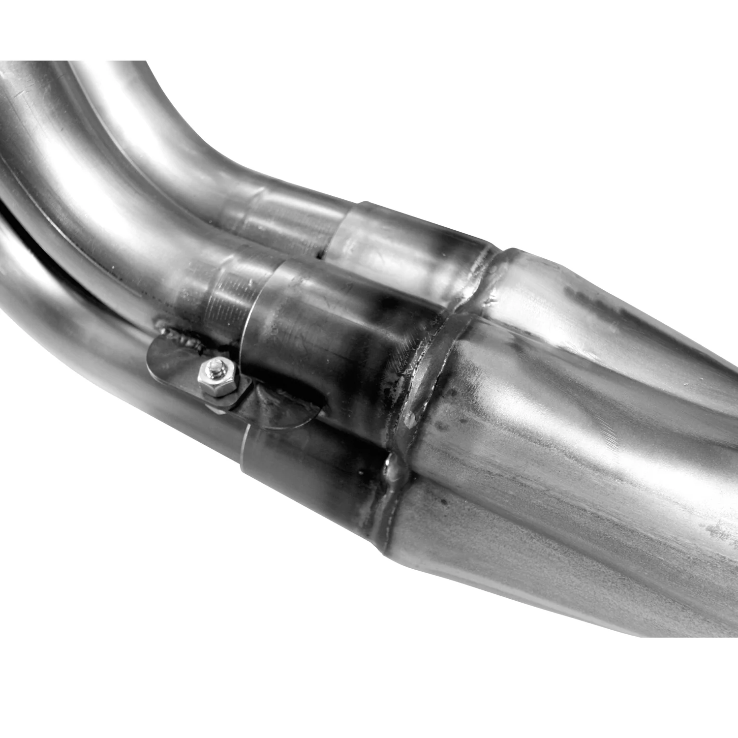 1-7/8" x 3" Stainless Headers. 3" Inline Bolt Pattern.  302 SBF in a Fox Body. - Image 4