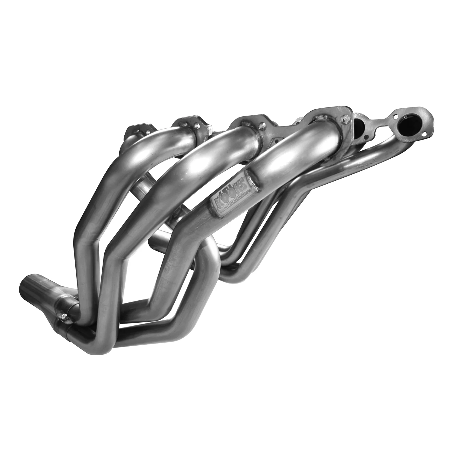 1-7/8" x 3-1/2" Stainless Headers with Adapter Kit. 351 SBF in a Fox Body. - Image 4
