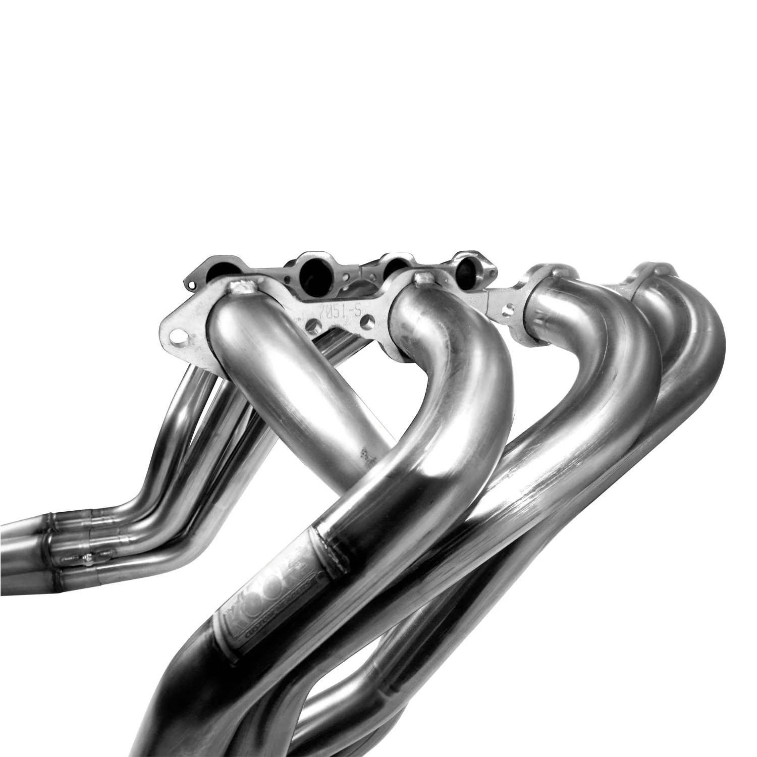 2" x 3-1/2" Stainless Headers. 3" Inline Bolt Pattern. 351 SBF in a Fox Body. - Image 6