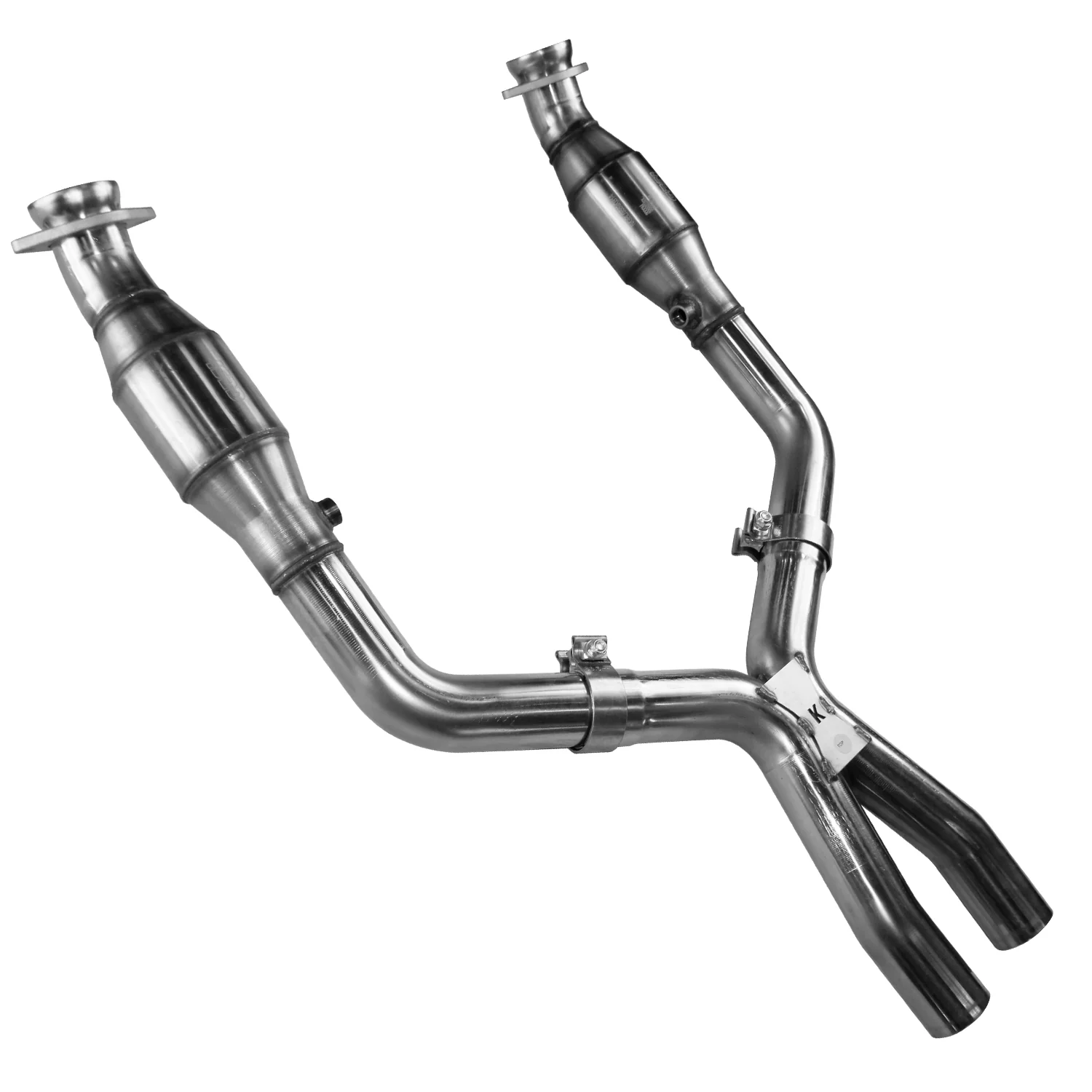 2-1/2" Catted X-Pipe. 2005-2010 Mustang GT 4.6L 3V. Requires Kooks Headers. - Image 3