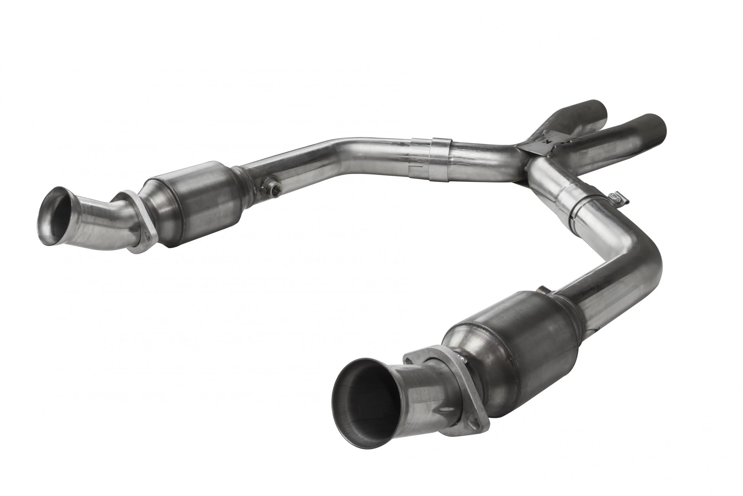 2-1/2" GREEN Catted X-Pipe.  2005-2010 Mustang GT 4.6L 3V. Req. Kooks Headers. - Image 4
