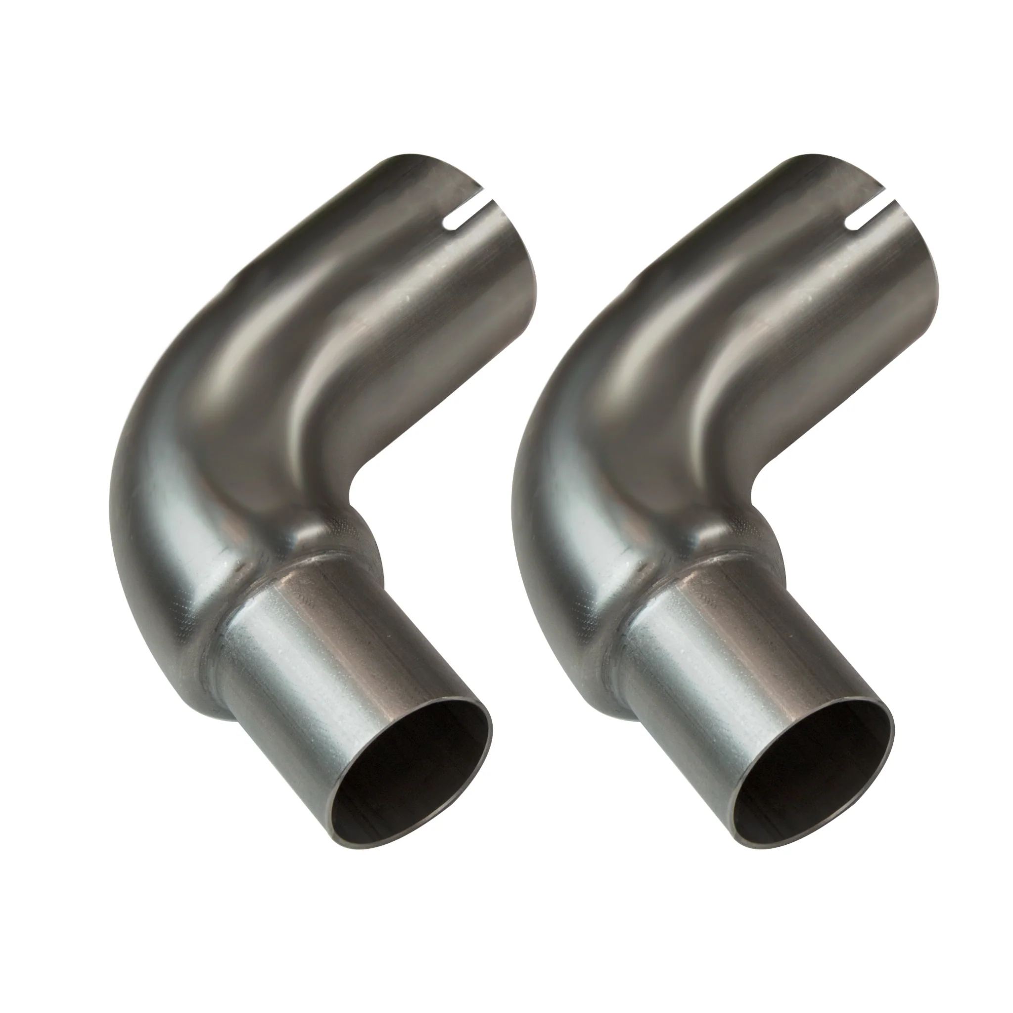 PAIR of 3" x 2-1/4" SS OEM Connection Adapters. 2015-2026 Mustang GT 5.0L. - Image 4