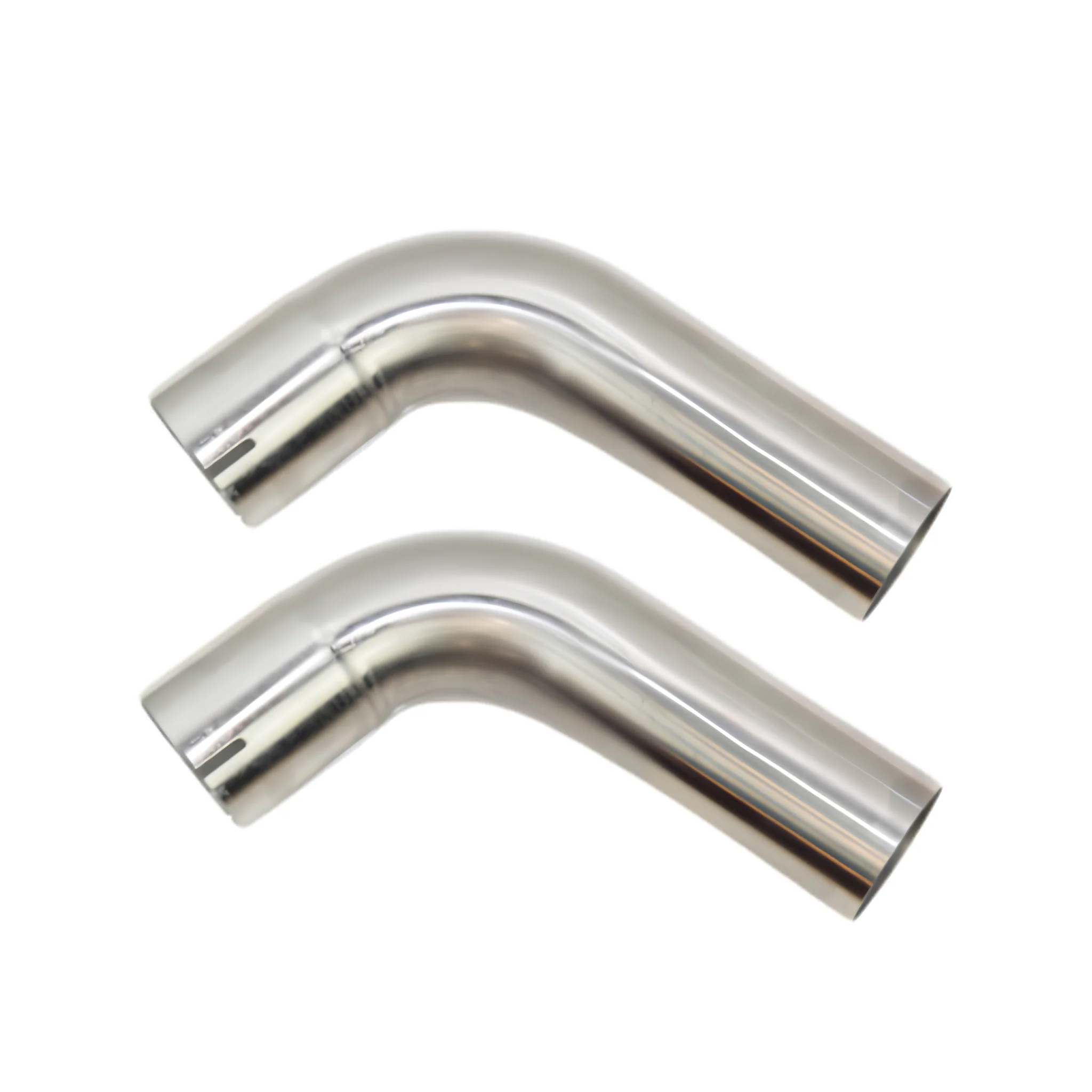 PAIR of Full 3" SS Connection Adapters. Fits 2015-2026 Mustang GT 5.0L. - Image 2