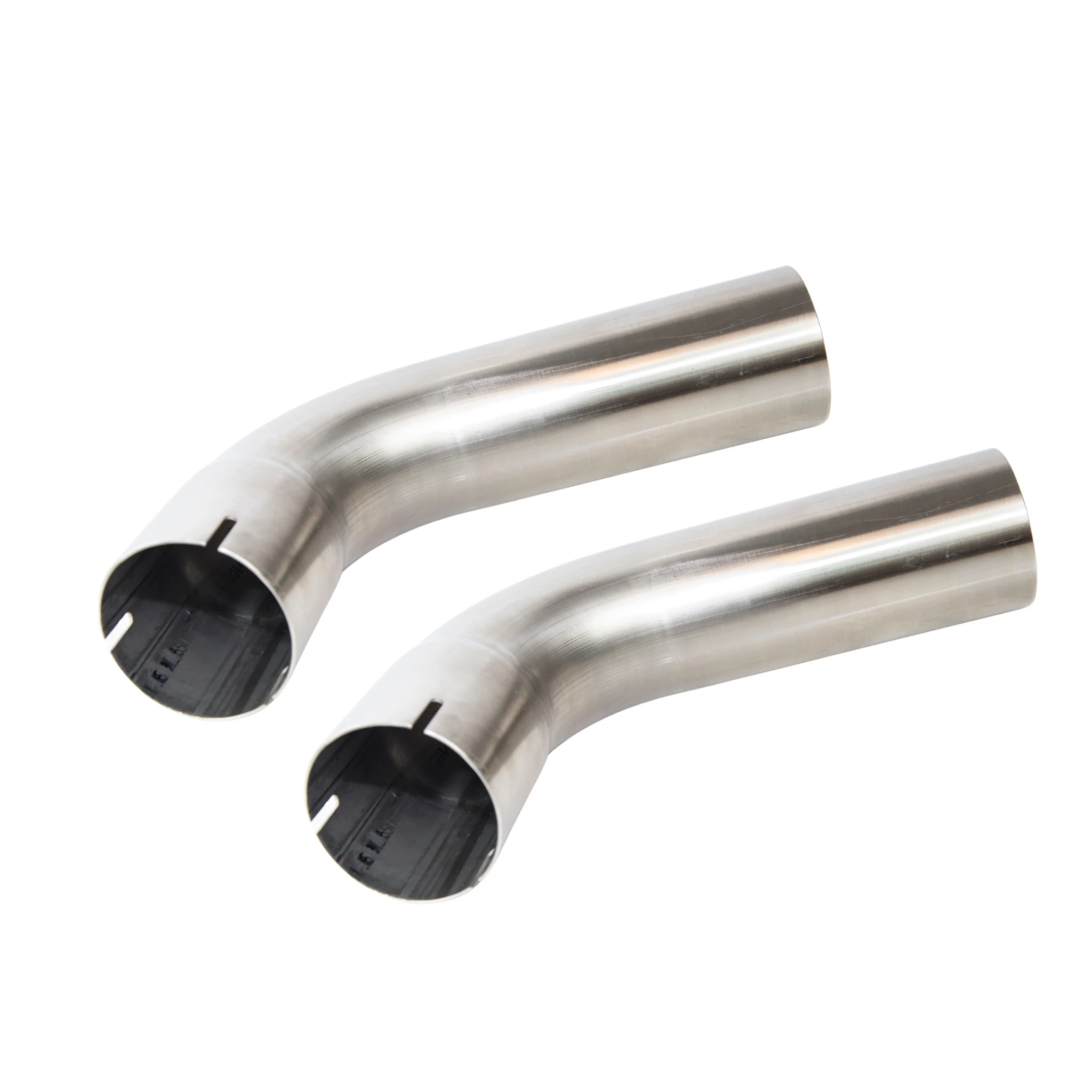 PAIR of Full 3" SS Connection Adapters. Fits 2015-2026 Mustang GT 5.0L. - Image 3
