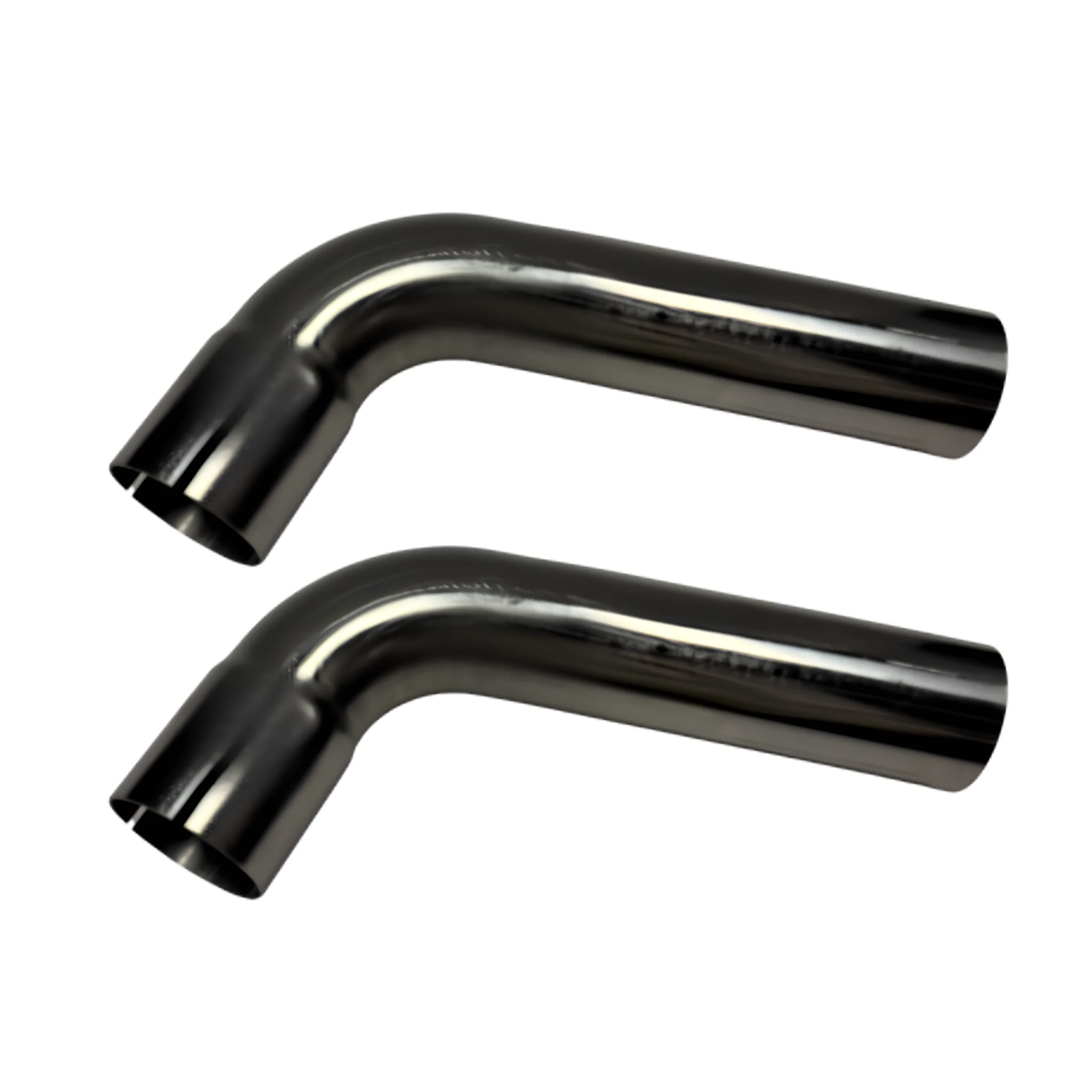 PAIR of Full 3" SS Connection Adapters (7" Long). Fits 2015-2026 Mustang GT 5.0L - Image 2