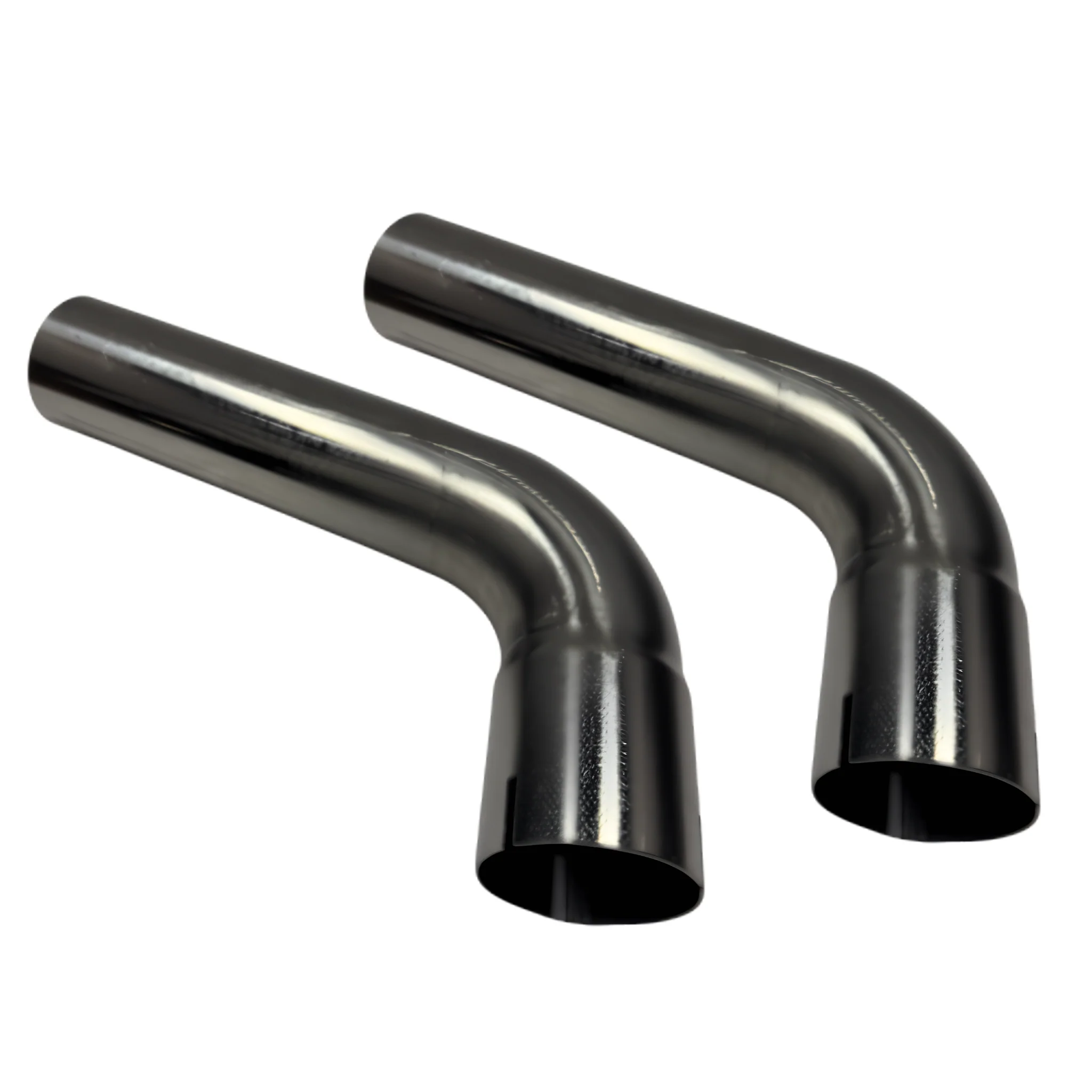 PAIR of Full 3" SS Connection Adapters (7" Long). Fits 2015-2026 Mustang GT 5.0L - Image 4