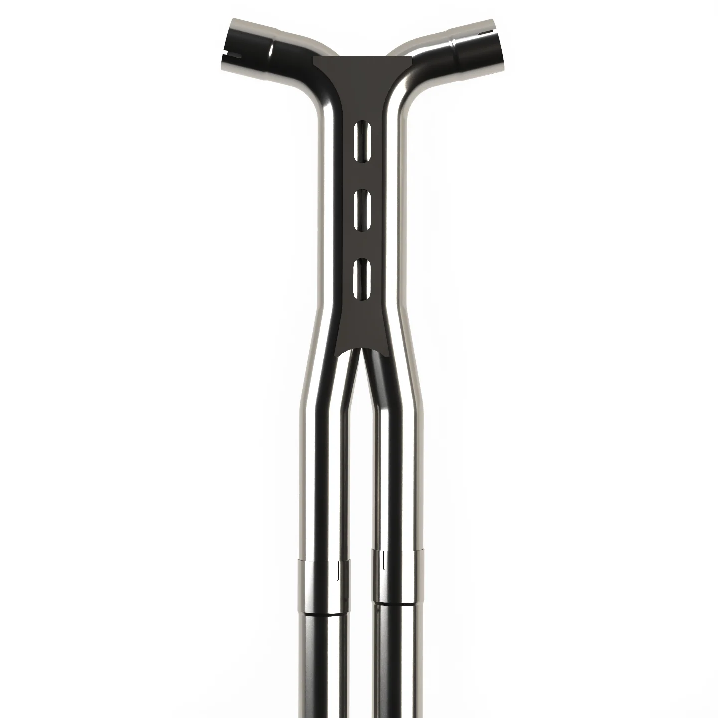 3" SS Connection-Back ULTRA X Touring Exhaust w/Carbon Tips. 18-26 Mustang 5.0L - Image 3