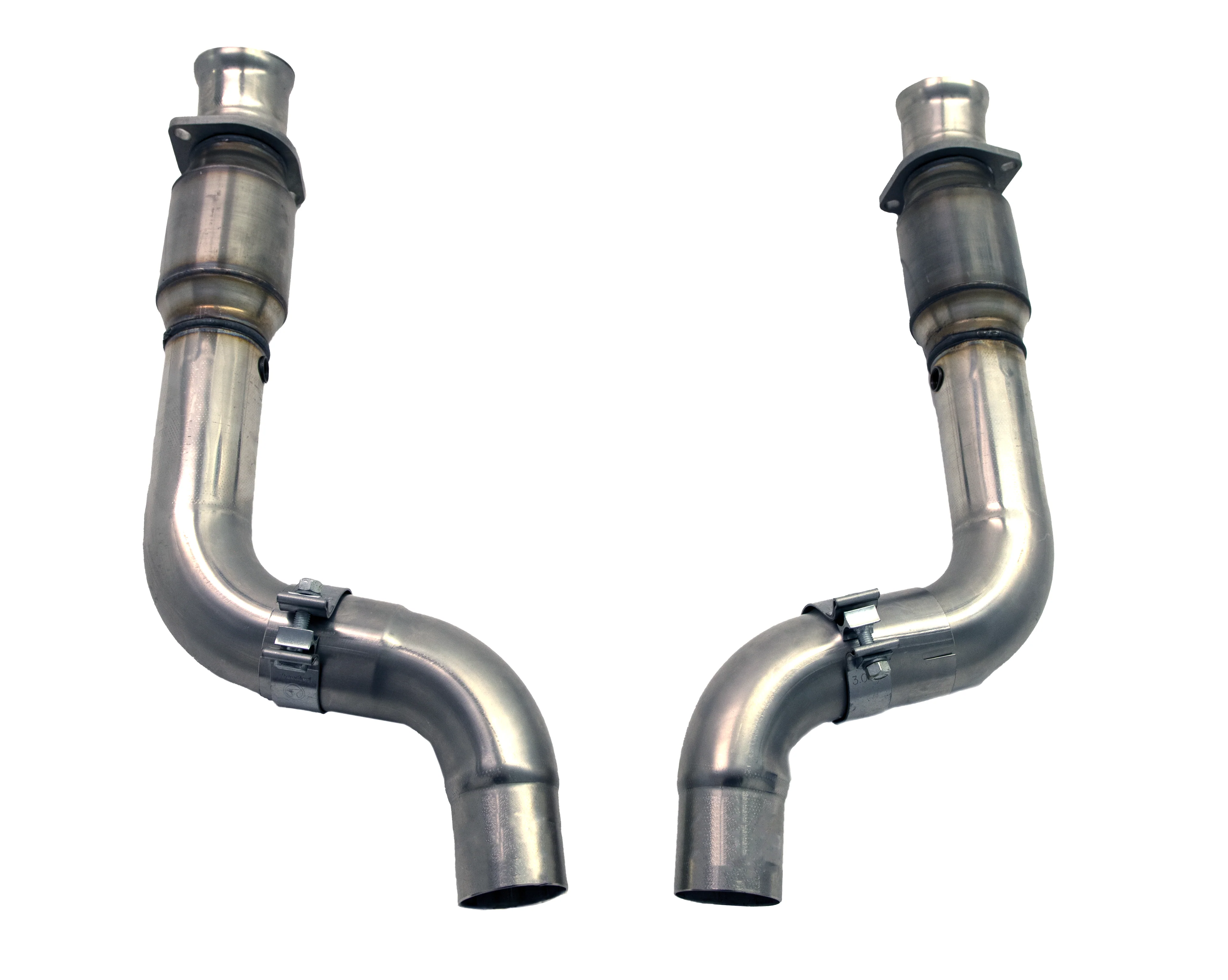 2" x 3" Headers & H.O. GREEN Catted Connection Kit - 2020 Mustang GT500 5.2L - Image 2