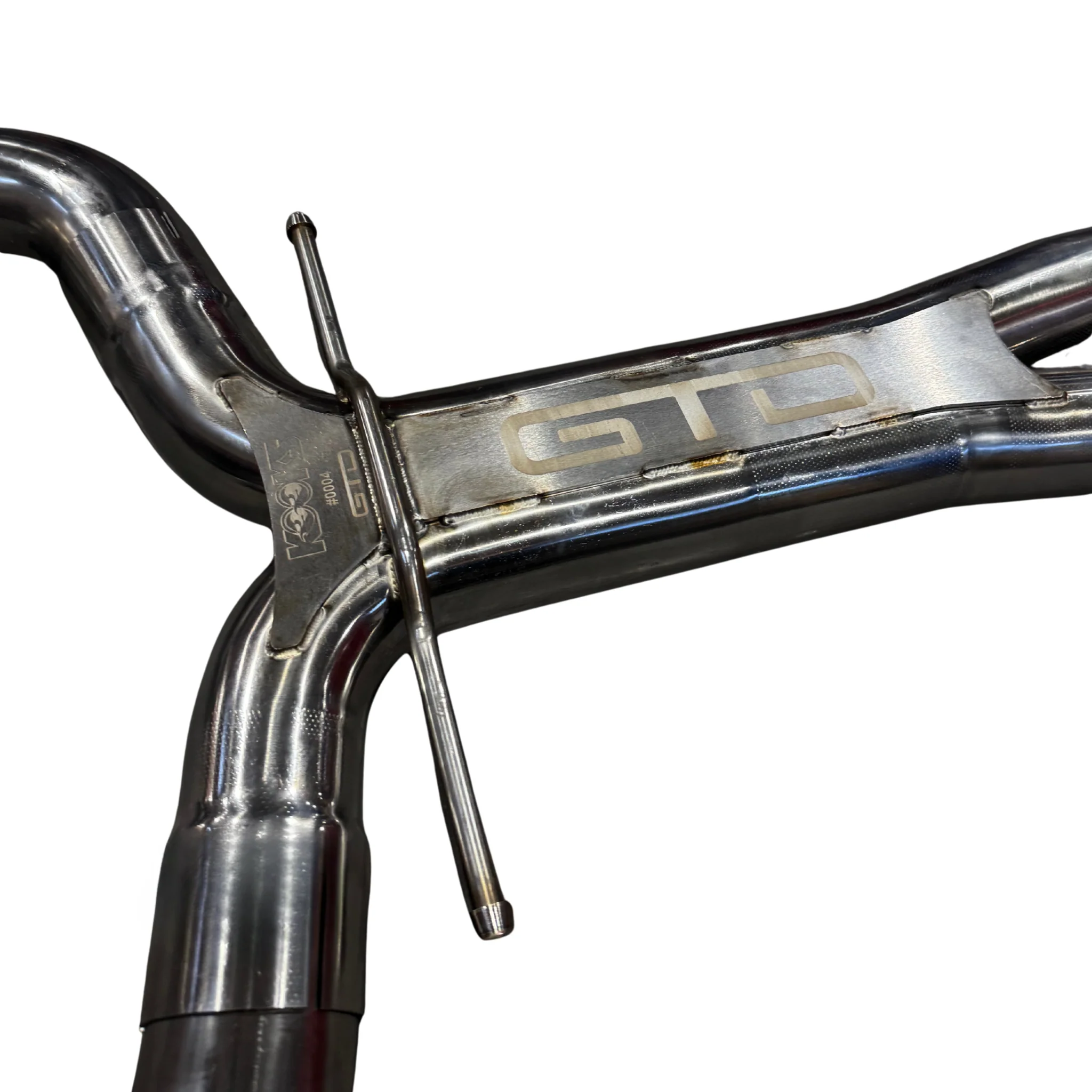 3" SS Competition Only Exhaust Mid-Section. Fits 2025+ Ford Mustang GTD 5.2L. - Image 2