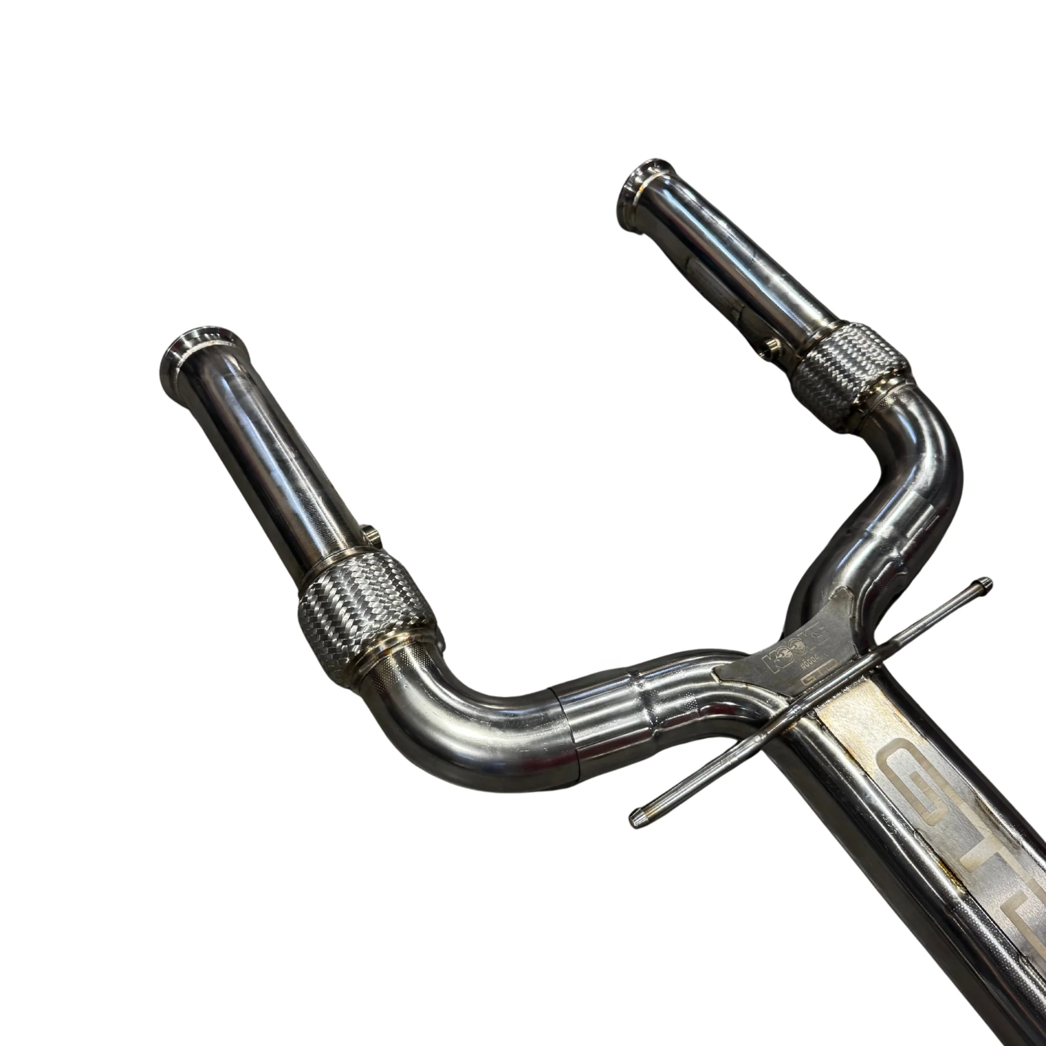 3" SS Competition Only Exhaust Mid-Section. Fits 2025+ Ford Mustang GTD 5.2L. - Image 5