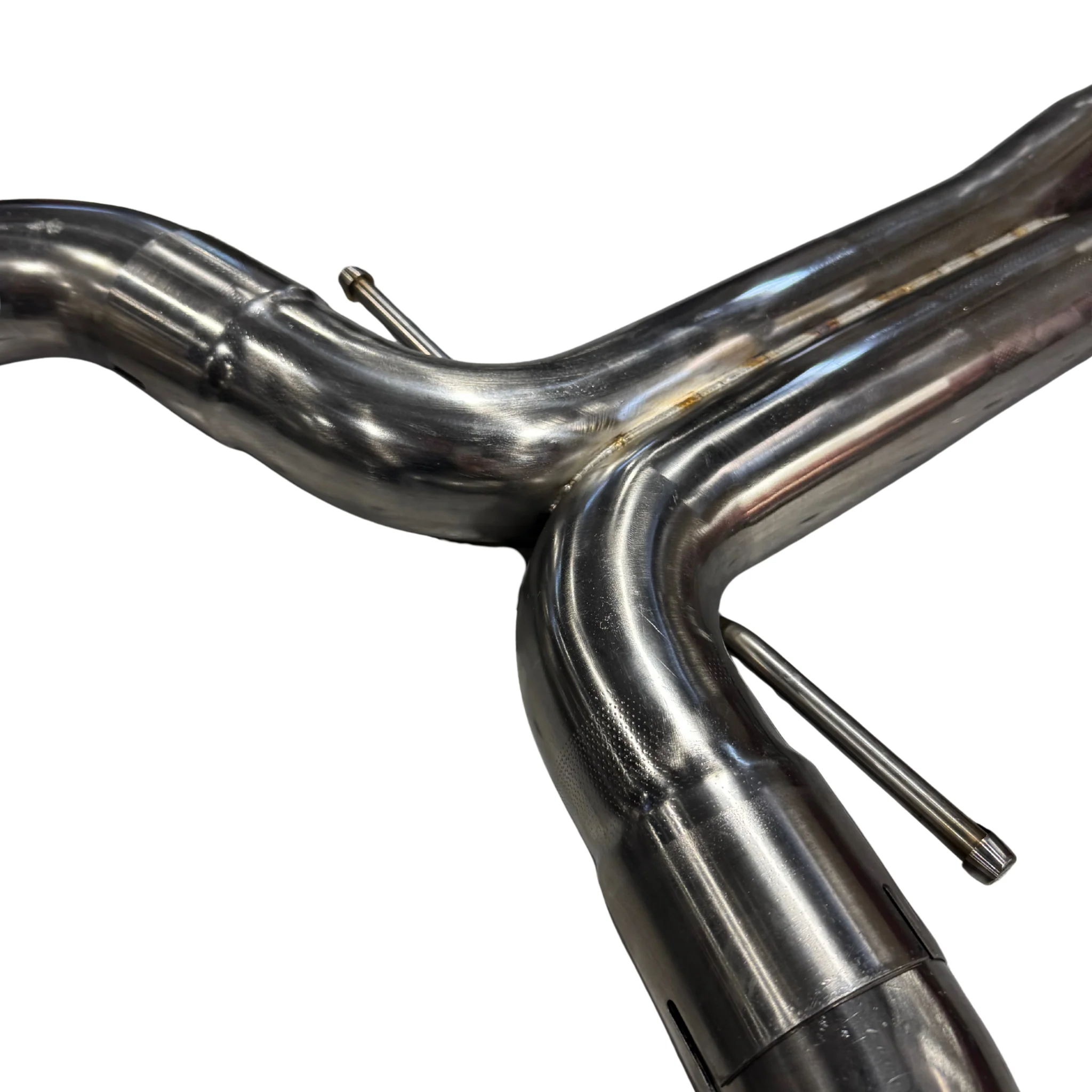 3" SS GREEN Catted Exhaust Mid-Section. Fits 2025+ Ford Mustang GTD 5.2L. - Image 3