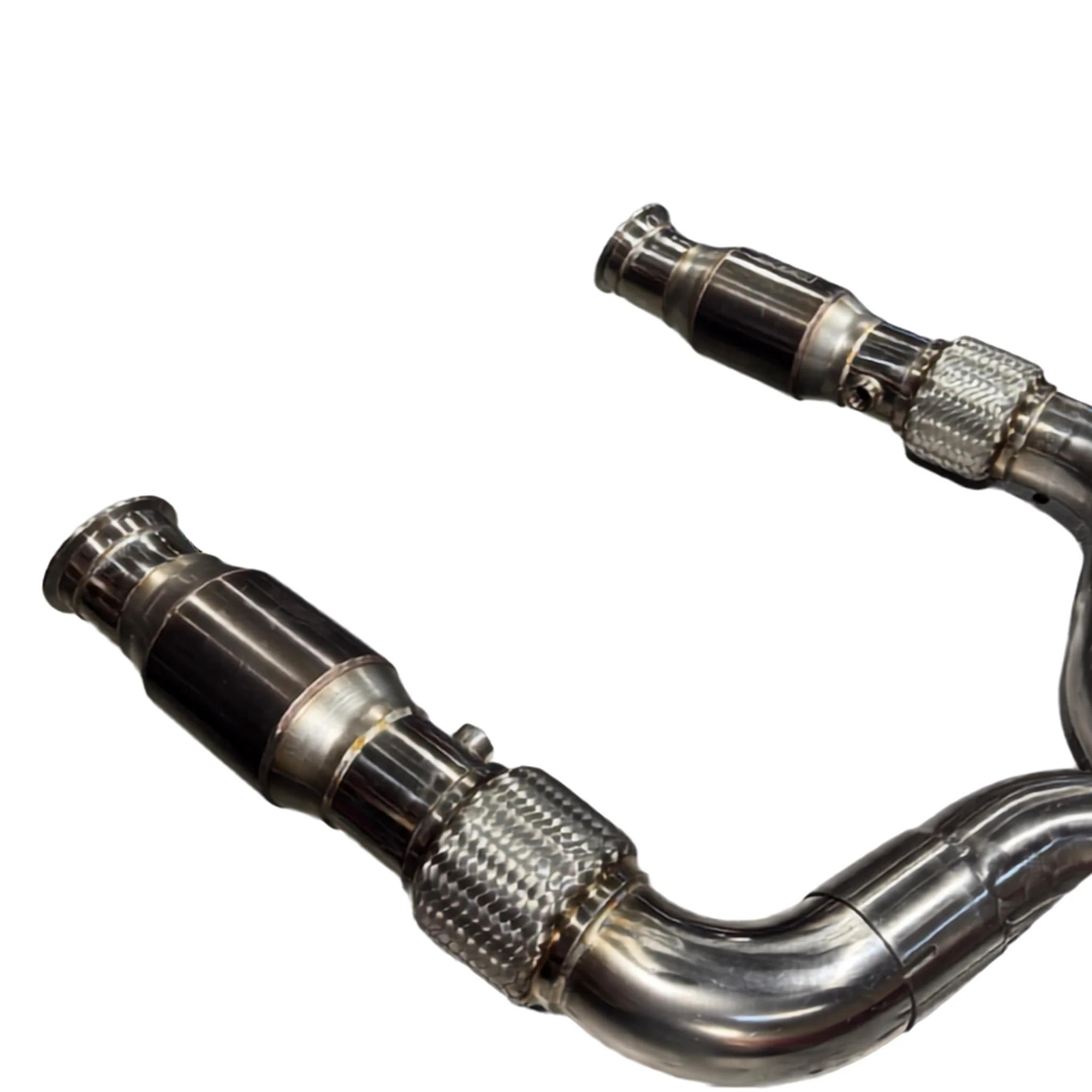 3" SS GREEN Catted Exhaust Mid-Section. Fits 2025+ Ford Mustang GTD 5.2L. - Image 4