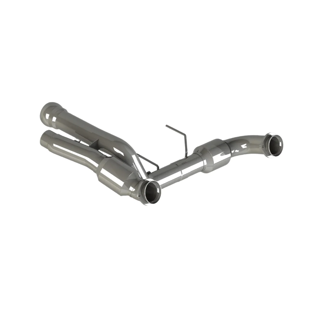 2023+ Raptor R 5.2L 4V. 3" SS H.O. GREEN Catted Connections. Connects to OEM. - Image 2