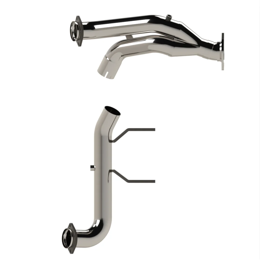 3" SS Competition Only Y-Pipe. 2015-2020 F150 5.0L 4V. Connects to OEM.