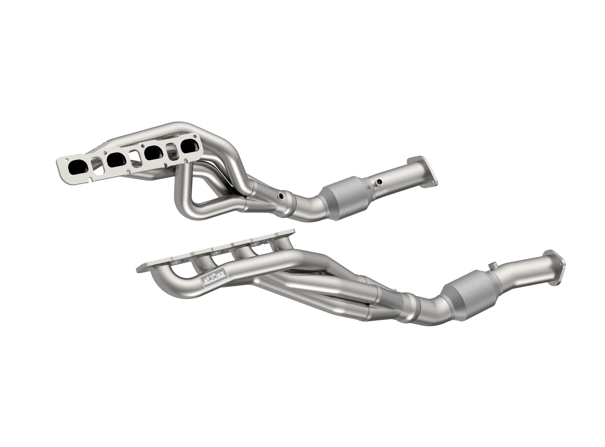 2" Stainless Header & H.O. GREEN Connections. 2021+ RAM TRX 6.2L HEMI