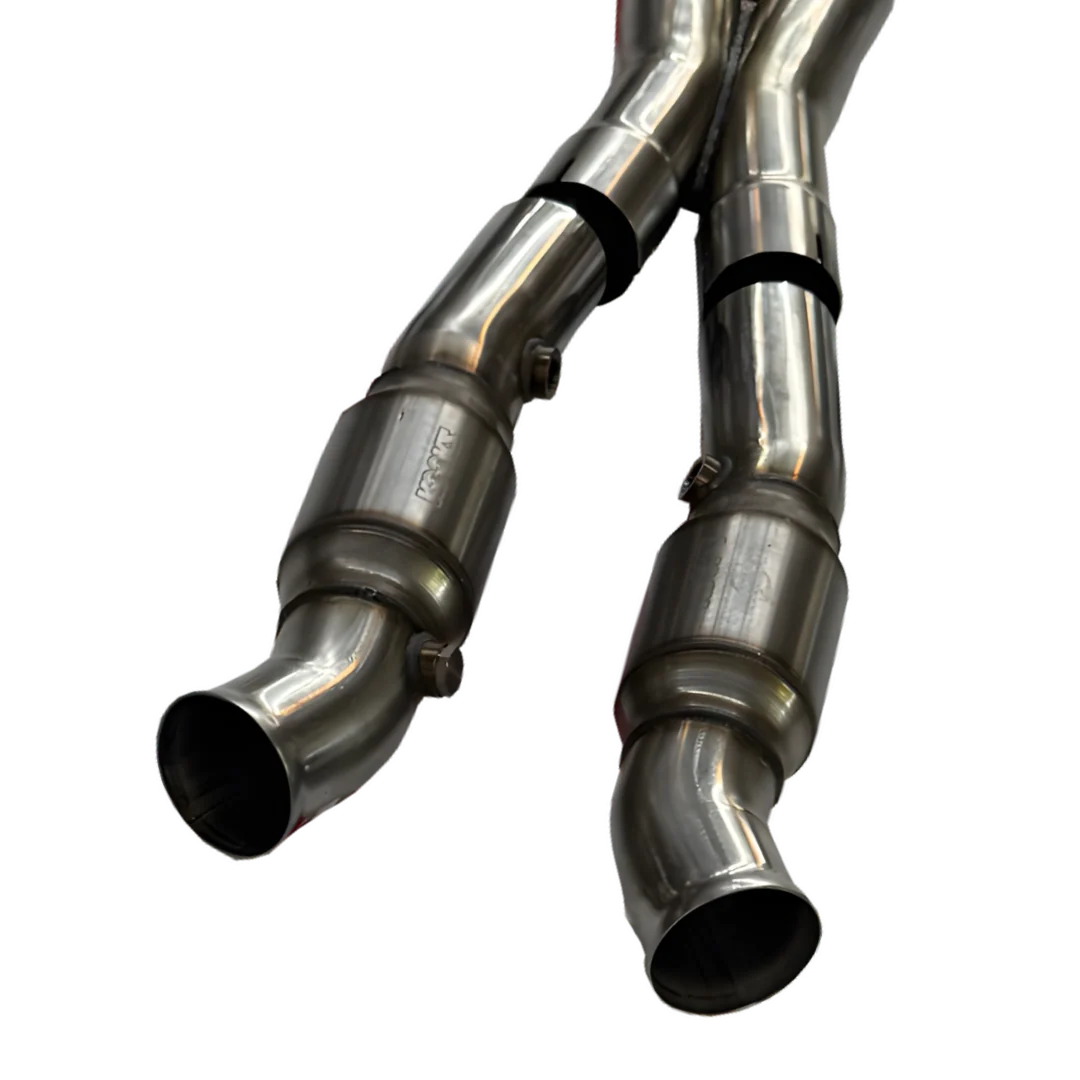 Full 3" SS Catted X-Pipe. 1997-2004 Corvette. Requires Kooks Headers. - Image 2