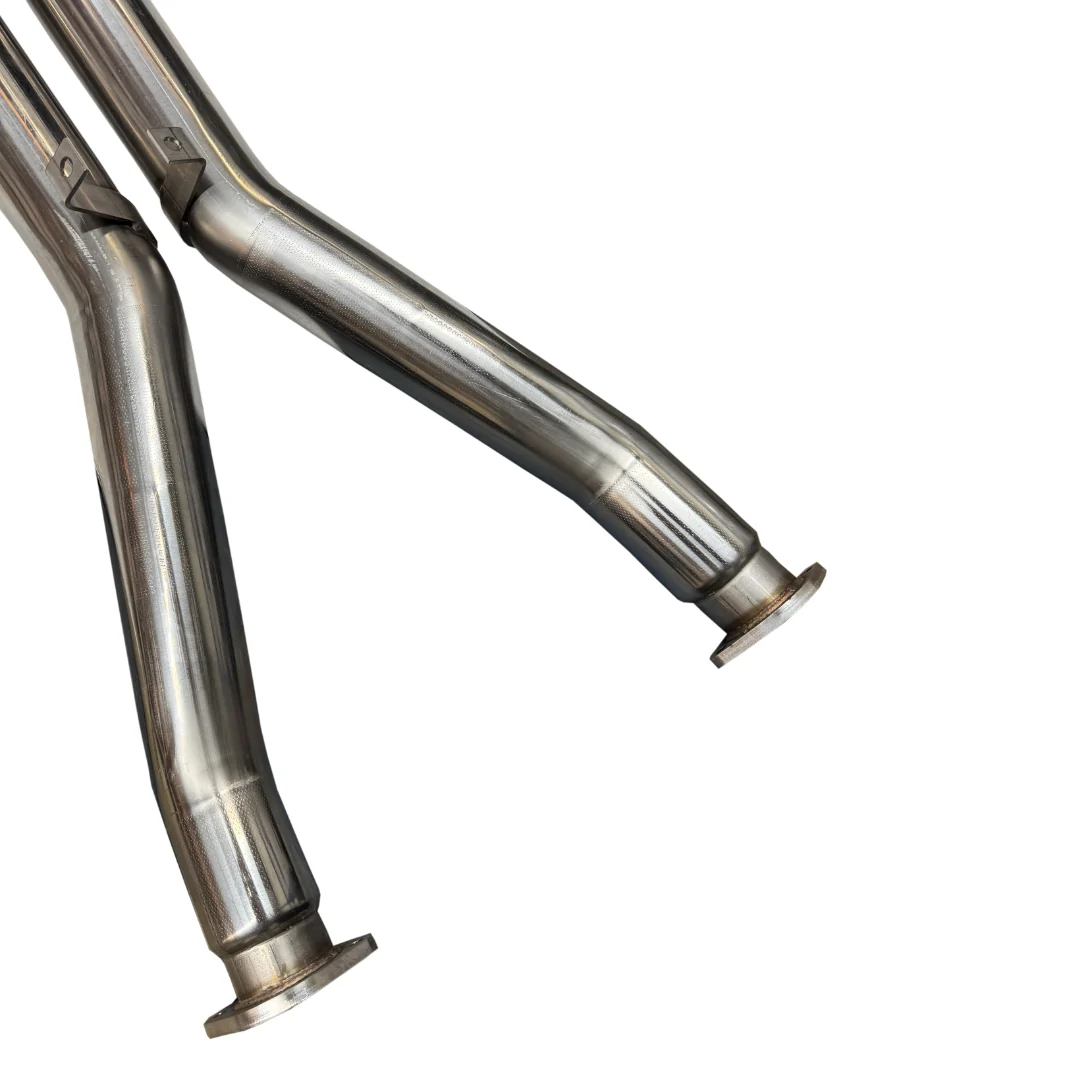 3" x 2-1/2" SS GREEN Catted X-Pipe. 1997-2004 Corvette. Requires Kooks Headers. - Image 3