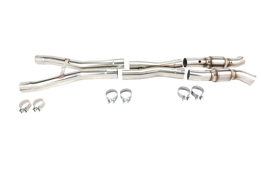 2" Header and GREEN Connection Kit. 2006-2013 Corvette Z06/ZR1 6.2L/7.0L. - Image 2