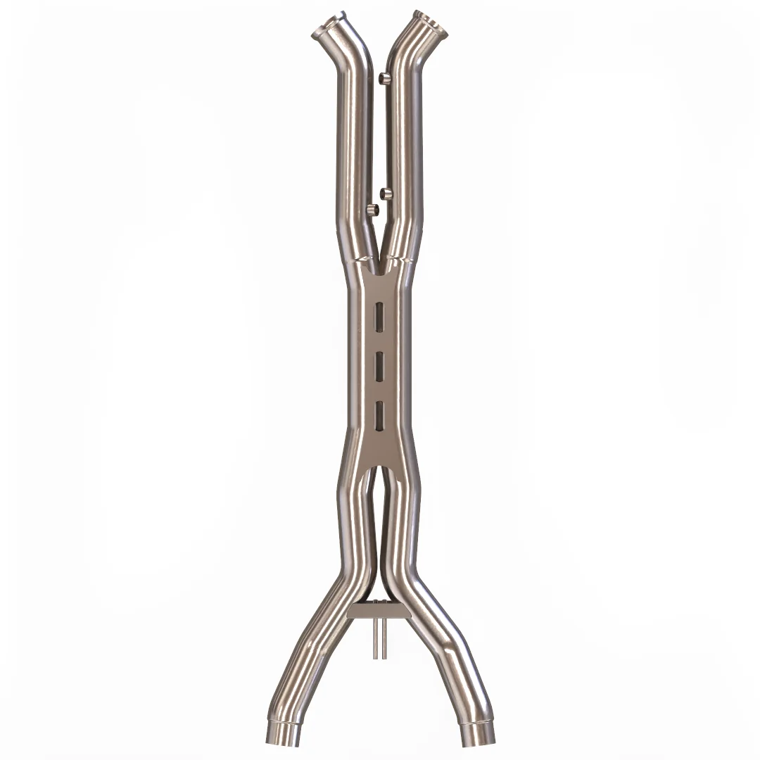 3" SS Competition ULTRA X Pipe. 2014-2019 Corvette C7. Connects to OEM. - Image 2