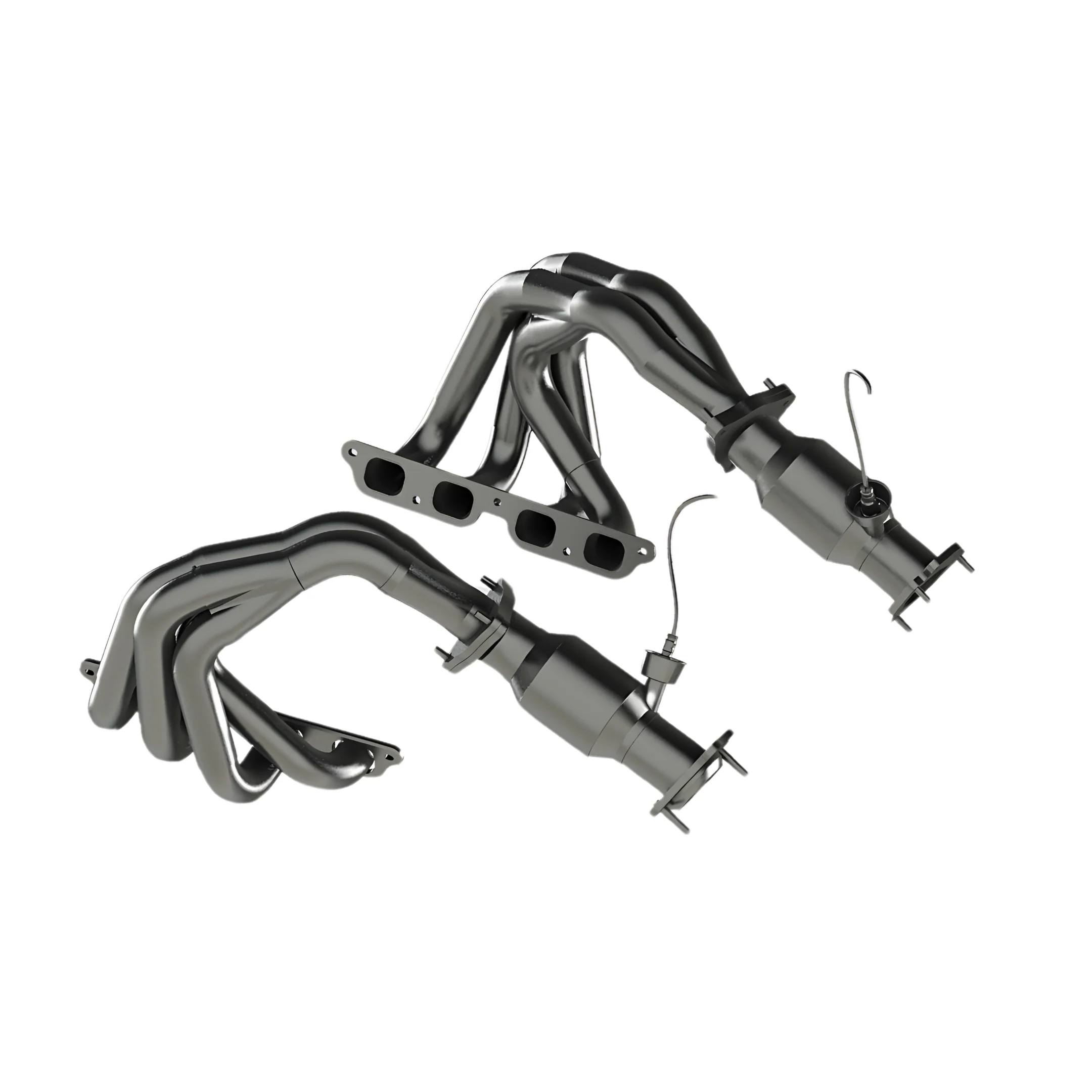 1-7/8" x 2" Tri-Y Headers, 5" Ultra GREEN Conns. & Heat Blankets. 22+ Z06. - Image 3