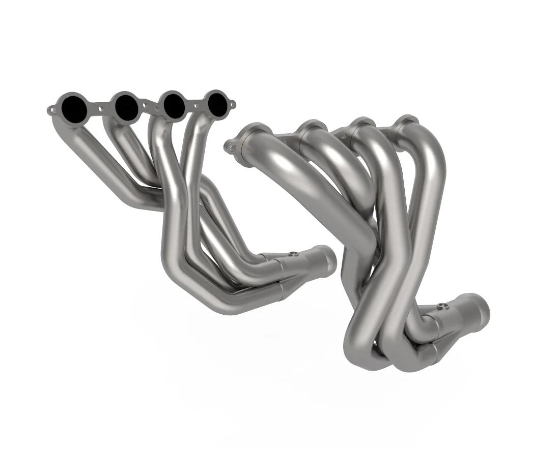 1-7/8" x 3" Stainless Headers. LS Swapped 1982-1992 Camaro/Firebird.