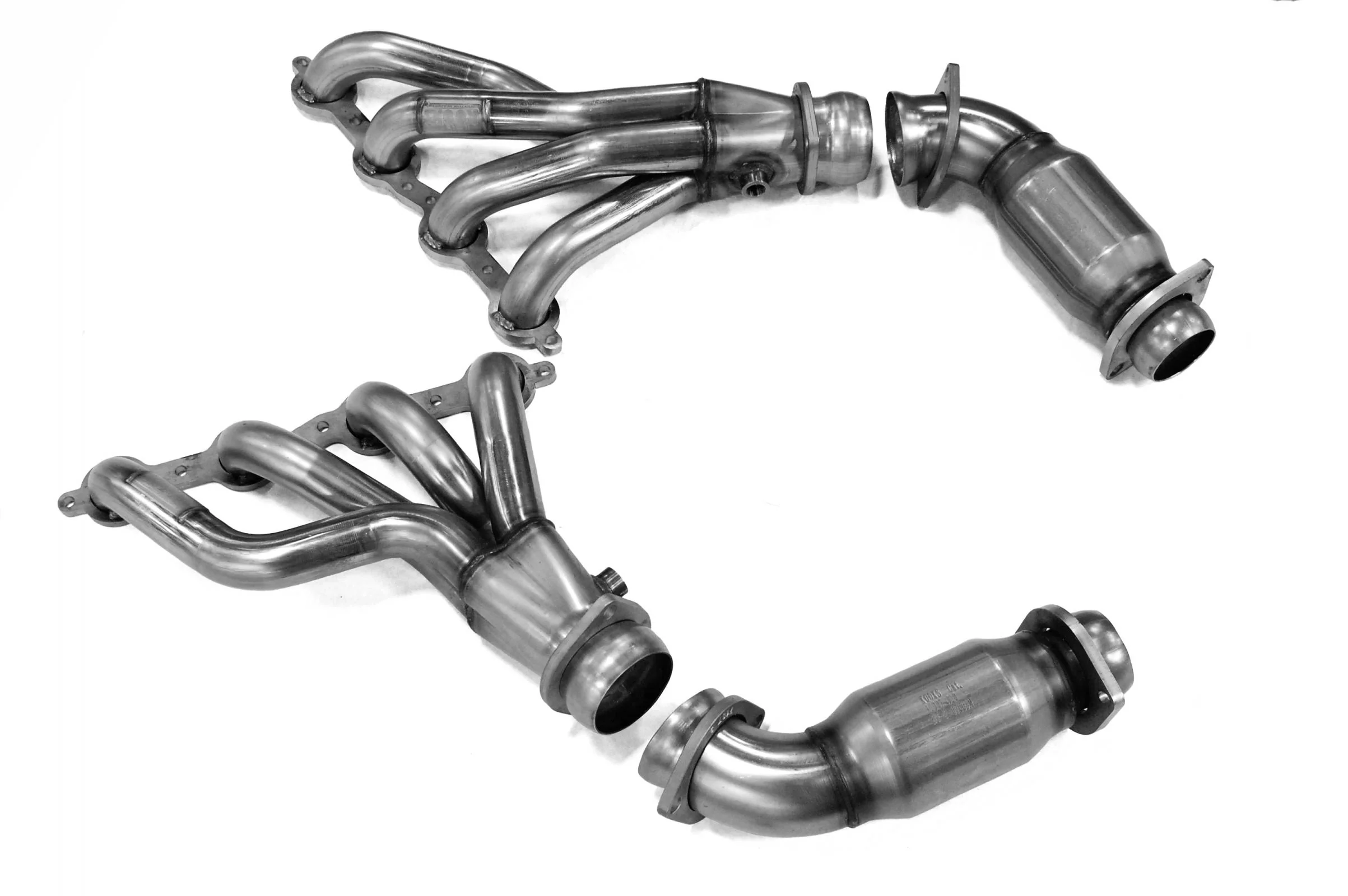 1-7/8" Super Street Headers & GREEN OEM Connection Pipes. 2008-2009 Pontiac G8. - Image 2