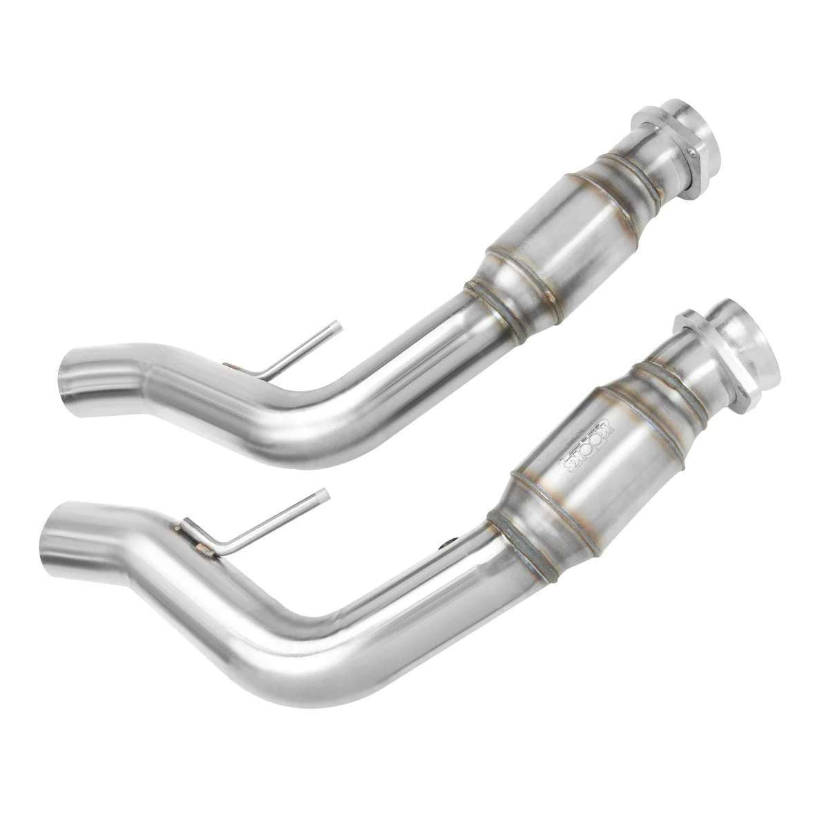 3" SS Catted X-Pipe. 2014-2017 Chevrolet SS. Connects to OEM Mufflers. - Image 2