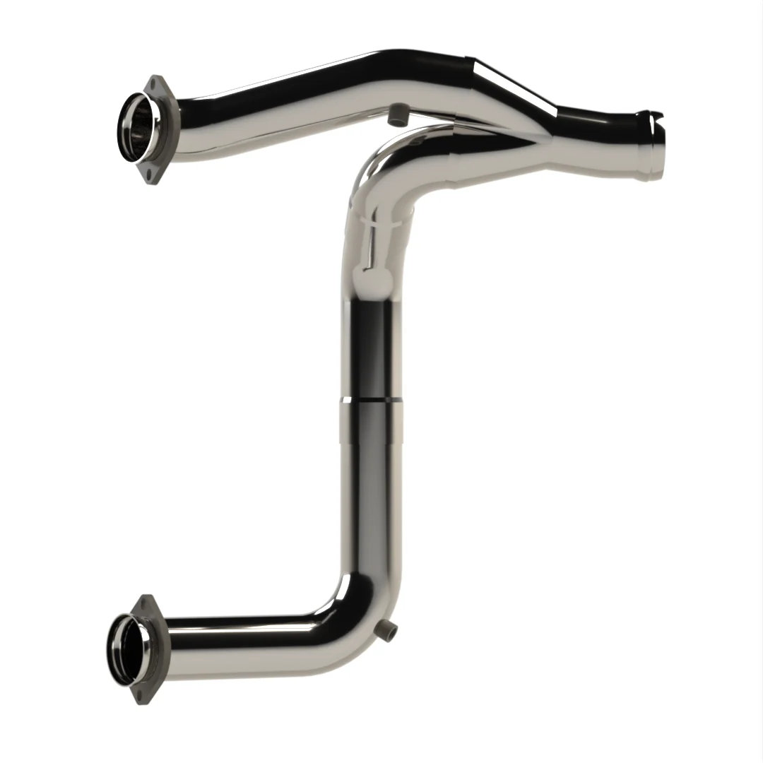 3" Stainless Competition Only Y-Pipe. 2019-2023 GM 1/2 Ton Truck 5.3L. - Image 3