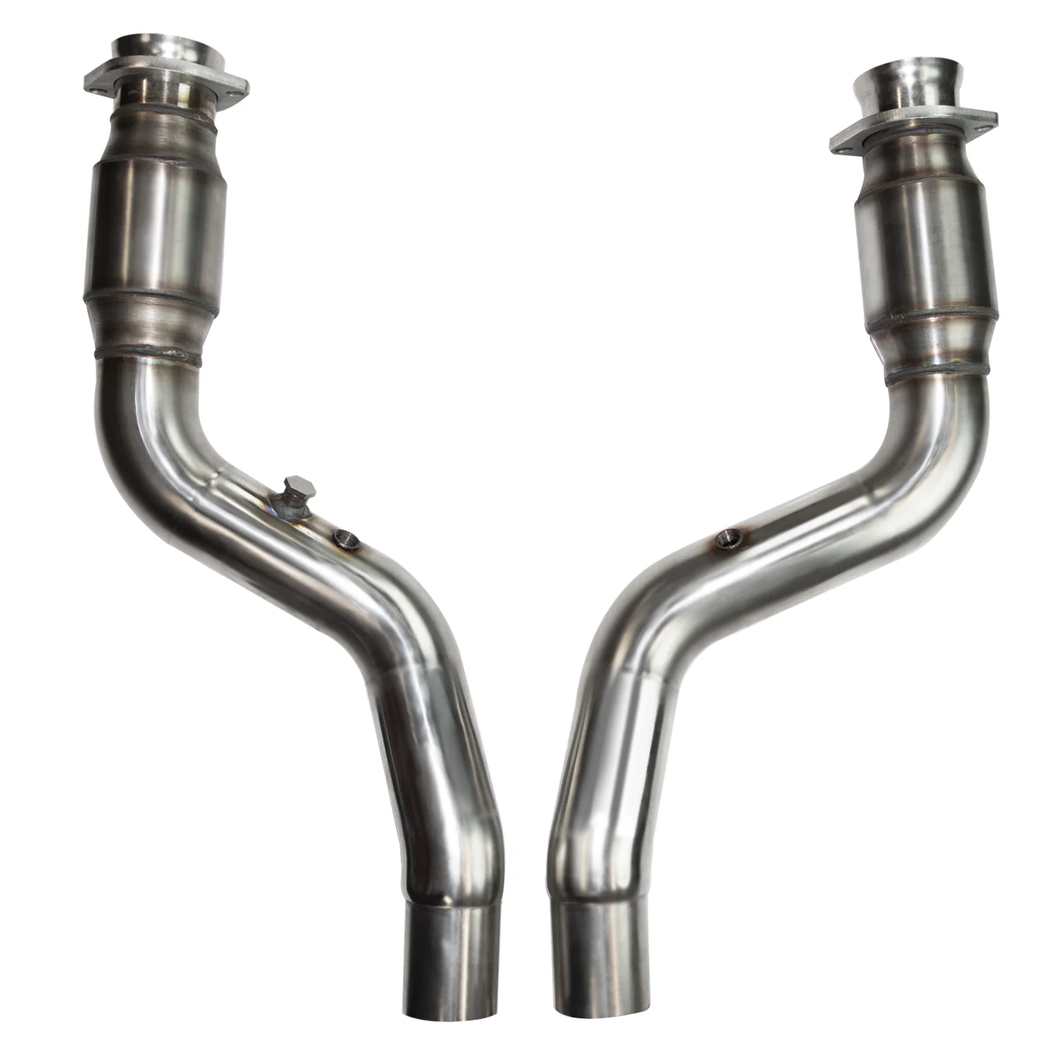 3" SS Catted OEM Connection Pipes W/EPS. 2012-2023 LX Platform 6.4L. - Image 2