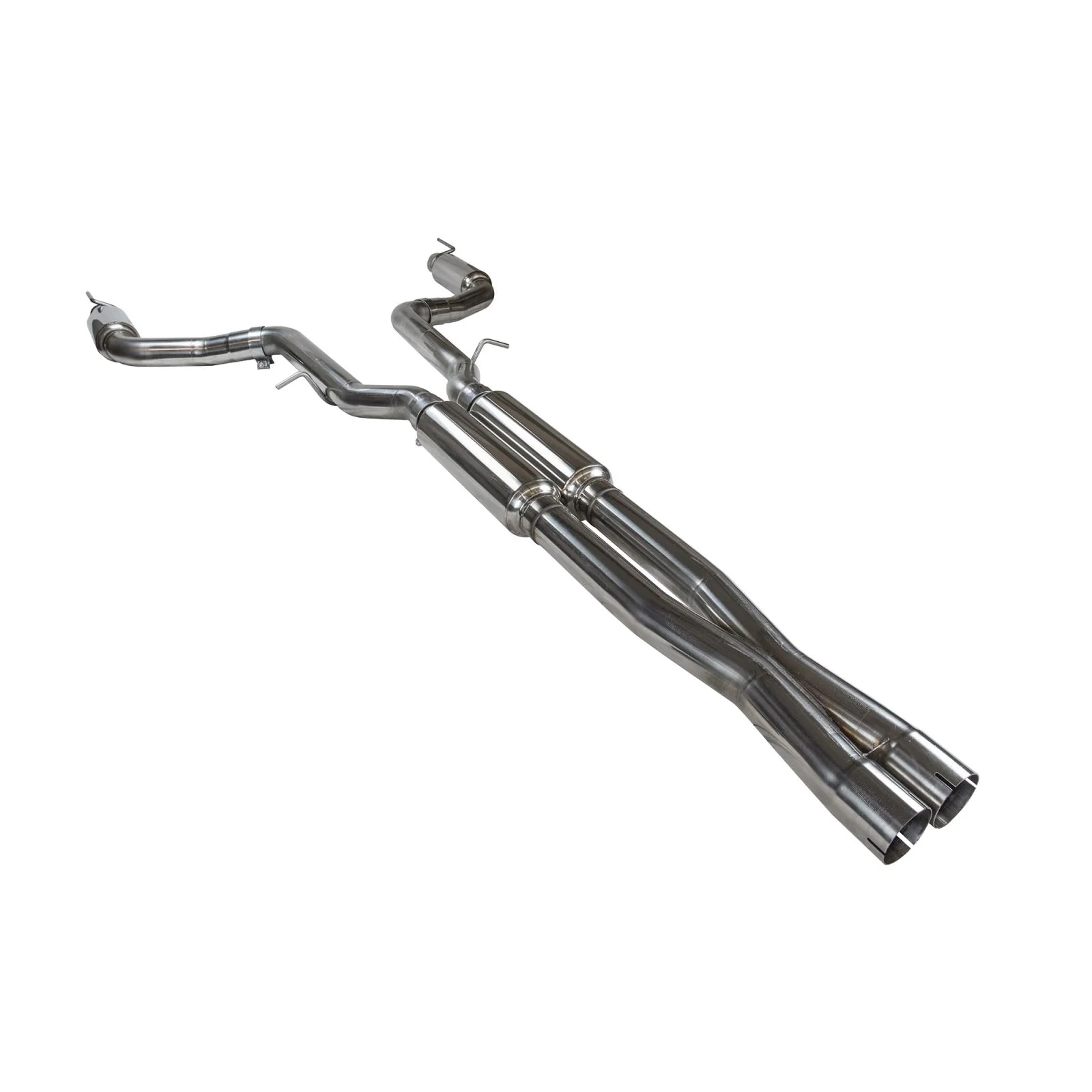 3" SS Cat-Back For OEM Tips. 2015-2020 Challenger Hellcat 6.2L. Connects to OEM
