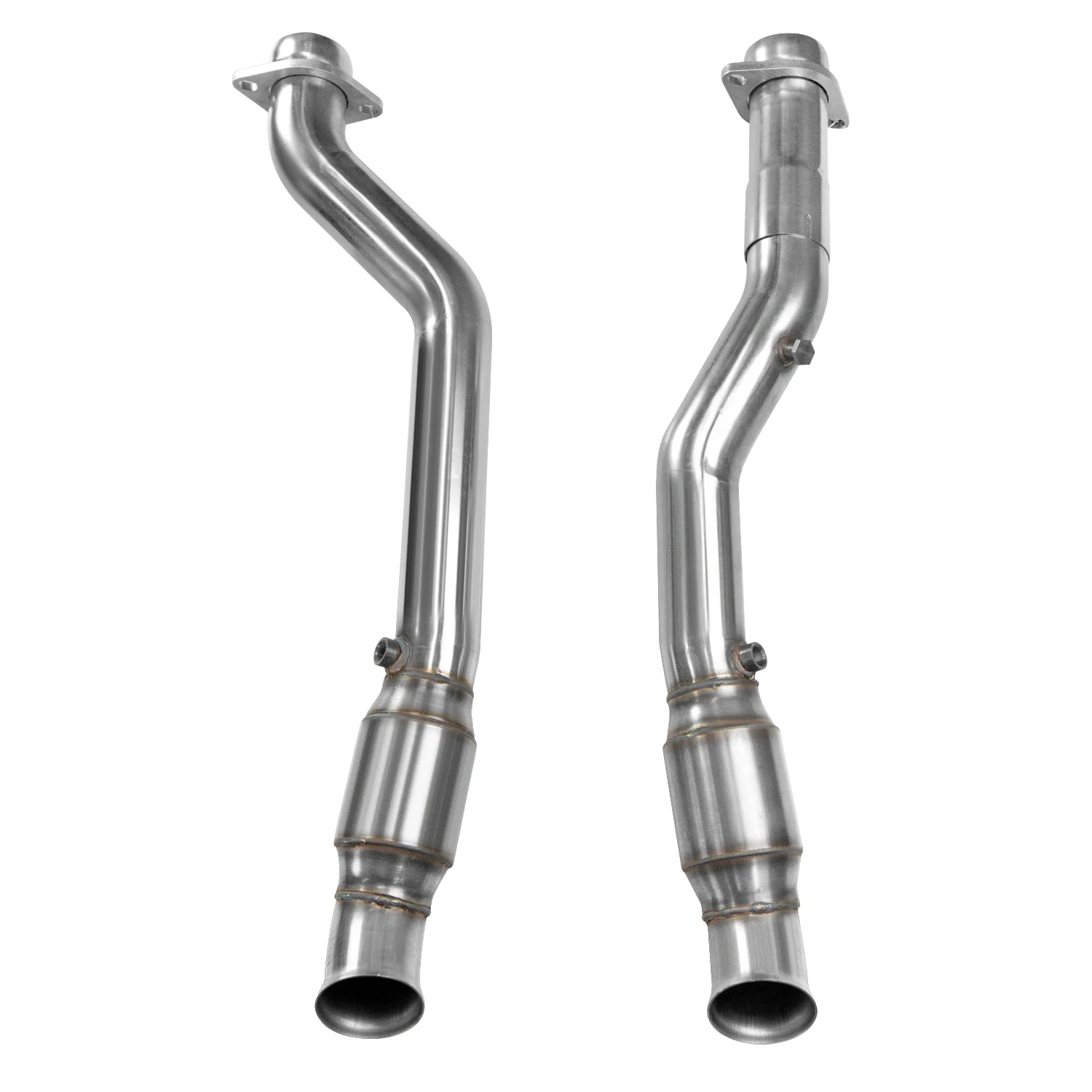 3" SS Catted OEM Connections. 2012-2020 Jeep/Durango 6.4L. Trackhawk 6.2L. - Image 3