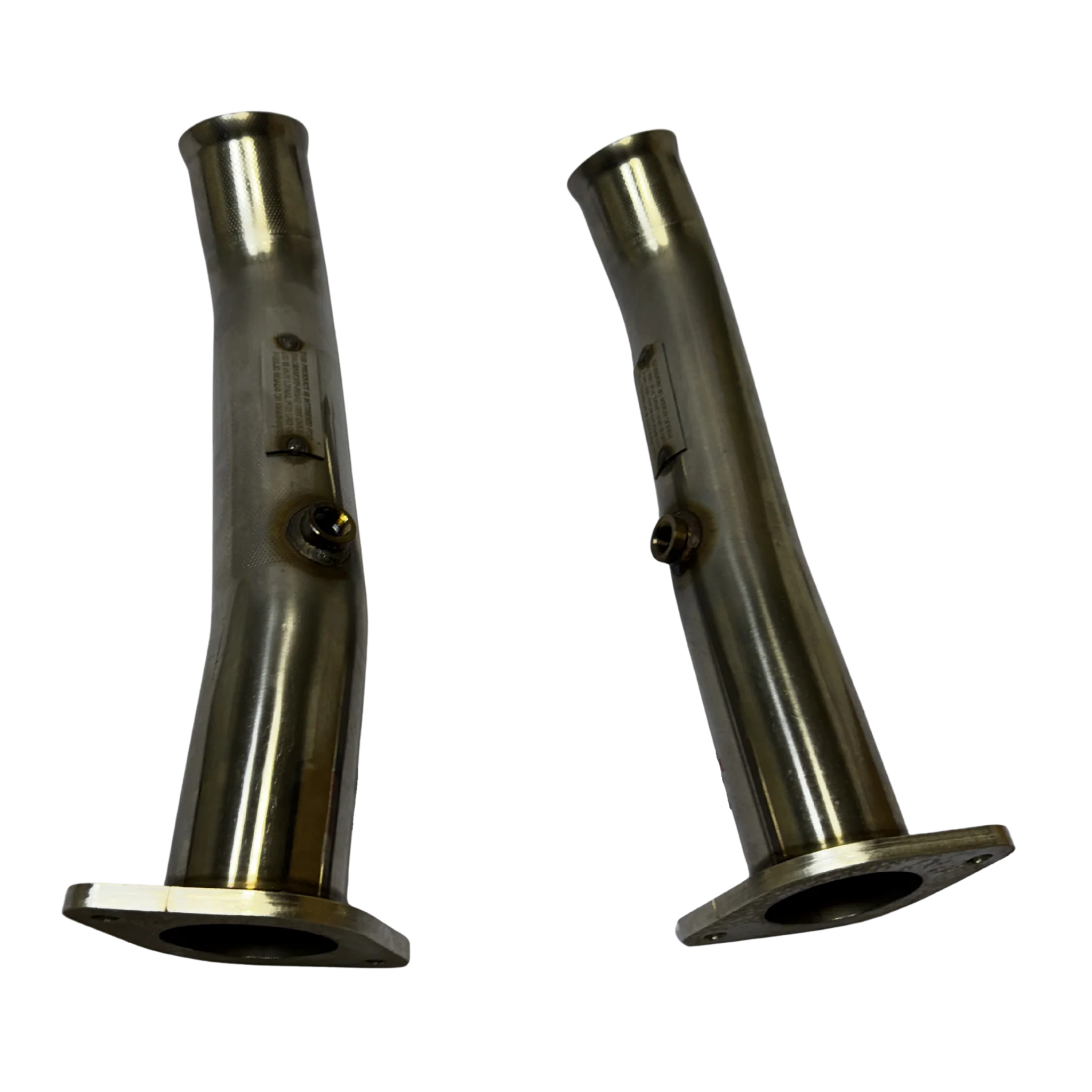 3" x 3" (OEM) Stainless Competition Only Connections. 2021+ RAM TRX 6.2L - Image 3
