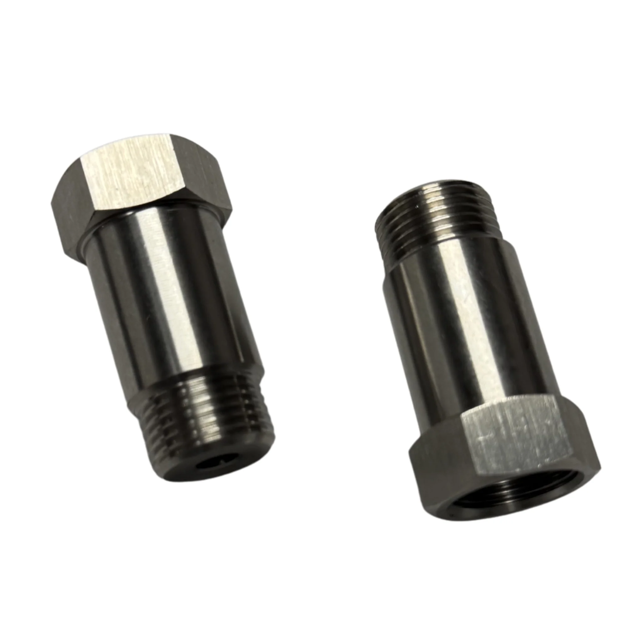 Pair of Stainless Steel Oxygen Sensor Spacers