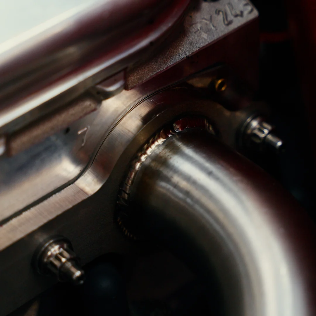 Lightweight Stepped Tri-Y Headers - 3-1/2" Outlet - Asphalt Modified w/ LS Spec Engine - Image 3